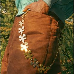 Gold wallet chain by Our Lost Pieces