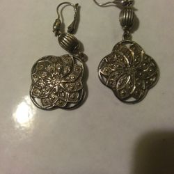 LC Lauren Conrad Silver Earring