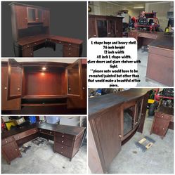 Heavy Solid Huge Desk