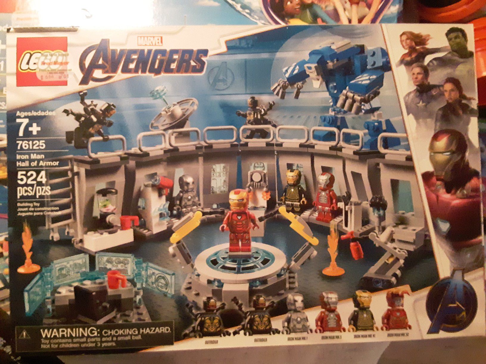 Lego Marvel Advengers Iron Man Hall Of Armor