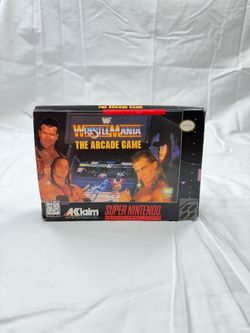 WWF Wrestle Mania The Game Box w/ Inserts only