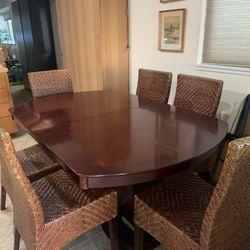 Table and 6 Chairs