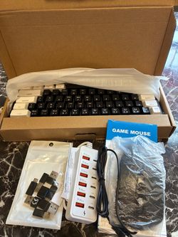 Mechanical Keyboard and Gaming Mouse Bundle