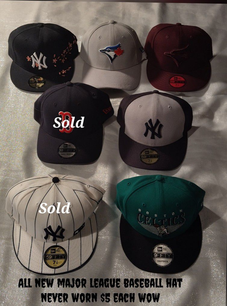Brand New Major League Baseball Hats Is What We Have Left