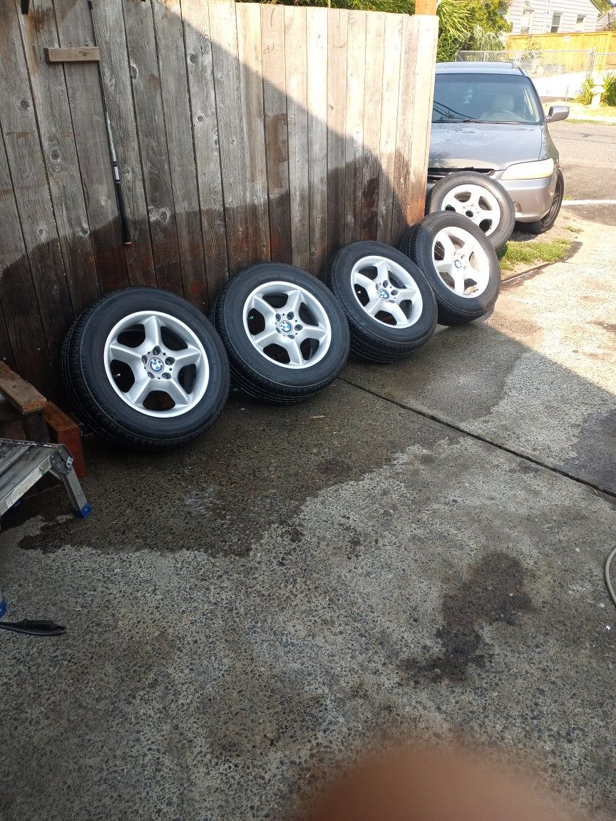 Bmw X5 Wheels + Full-size Spare