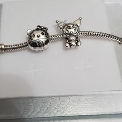 Hello Kitty And Kuromi Charm