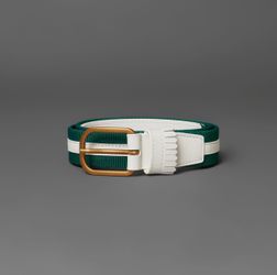 adidas Originals Men's Golf Leather Belt - Collegiate Green - S/M - NEW
