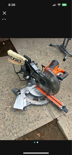 15 Amp Corded 12 in. Dual Bevel Sliding Miter Saw with 70 Deg. Miter Capacity and LED Cut Line Indicator $280