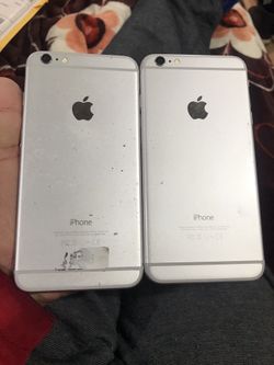 Two IPhone 6 Plus for parts only