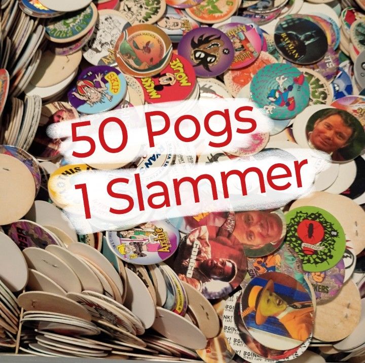 Mystery Pog Lot Of 50