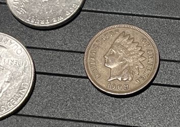 1908-P Indian Head Cent Extremely Fine Condition