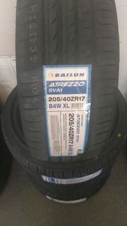 Tires 205/40/17