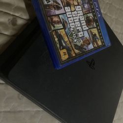 PS4 Slim With GTA 5 