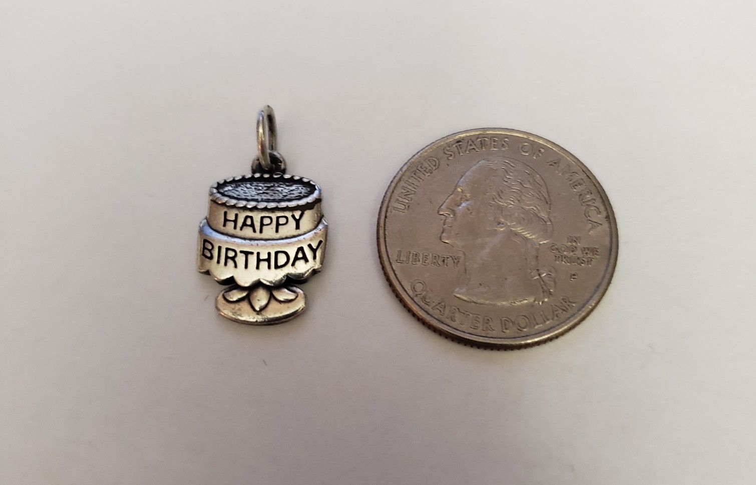 James Avery Birthday cake charm engraved 21st for Sale in
