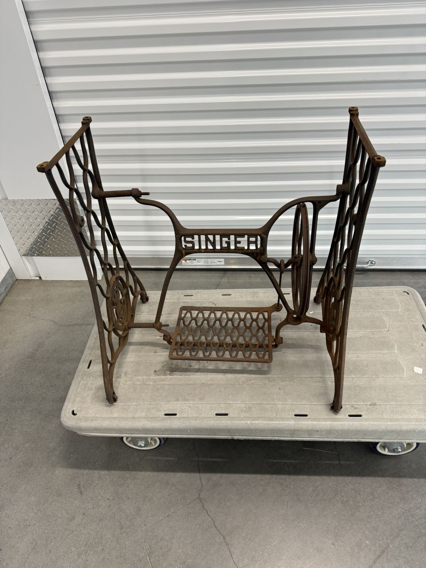 Antique Singer Sewing Machine Base