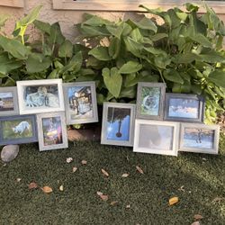 Two Collage Style Photo Frames 