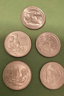 2017-D America the Beautiful Quarters Set