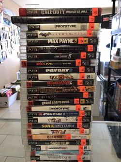 PS3 games