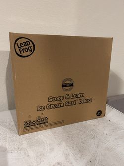 Leap Frog Scoop & Learn Ice Cream Cart (New)