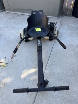 Hoverboard With Cart Seating 