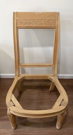 Prepped Unfinished Project Chair