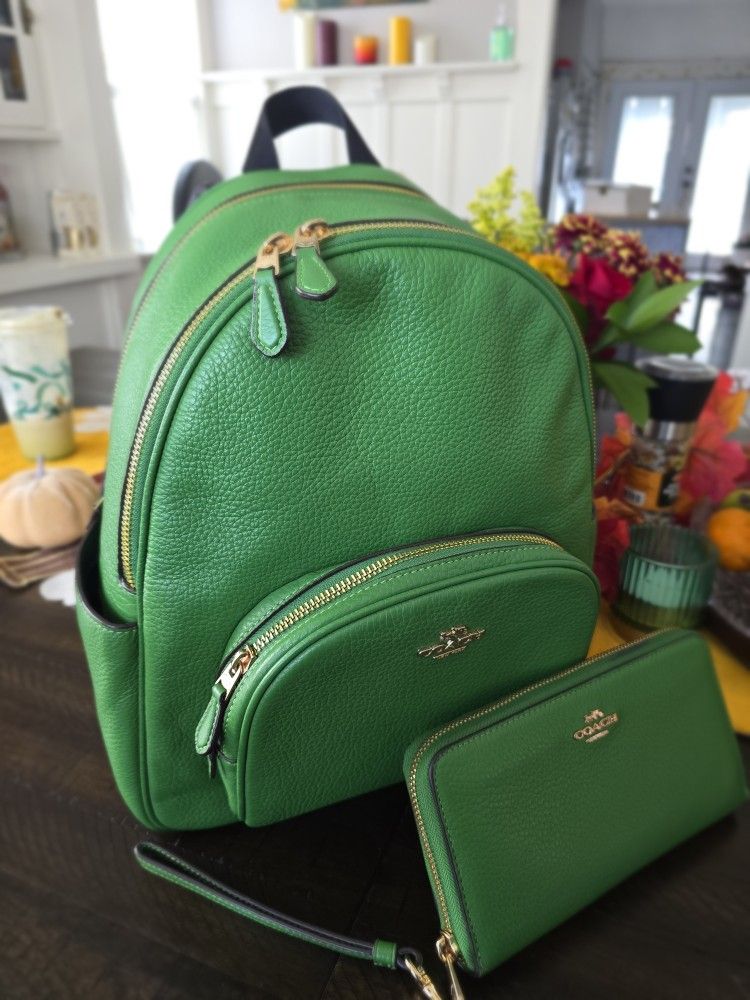 COACH court Backpack/ Wallet 