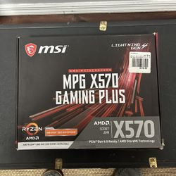 (working) Ryzen 3900X With Msi Gaming Plus X570 Motherboard (used)