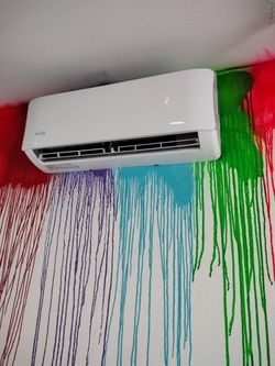 New 12K 1 ton with WiFi Mini Split AC / Air Conditioner Heating & Cooling Installation Installer