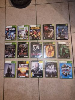 15 Xbox  360 Game's
