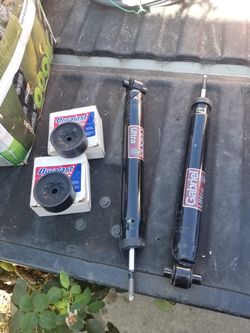 shock absorbers. Audi 2003 a 6 3.0