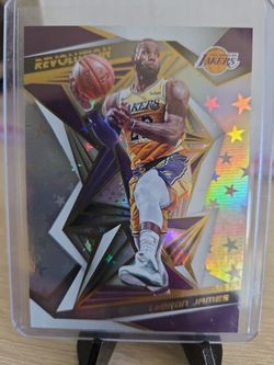 Lakers  LeBron  James  Parallel  Card