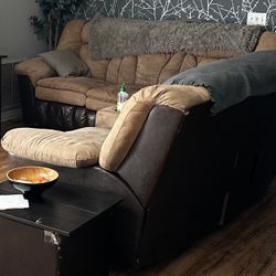 Recliner Couch Set 