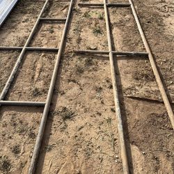 Heavy Duty Metal Fence Panels — Farm, Property, Outdoor Use
