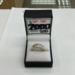 18kt White Gold Diamond Band