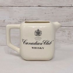 Vintage Canadian Club Whiskey Pitcher PRICE FIRM