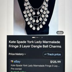 Kate Spade layer necklace