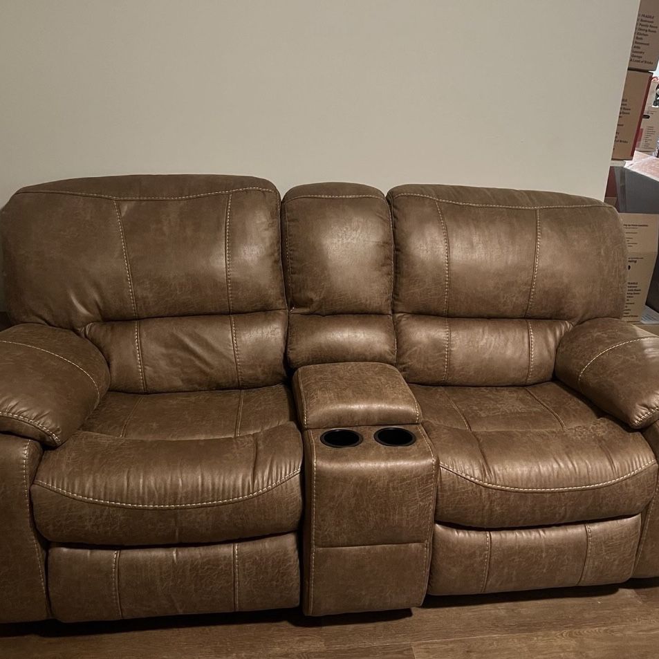 Loveseat Fully Reclines