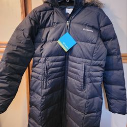 NWT, Women's Columbia Varaluck III, Long Down Jacket