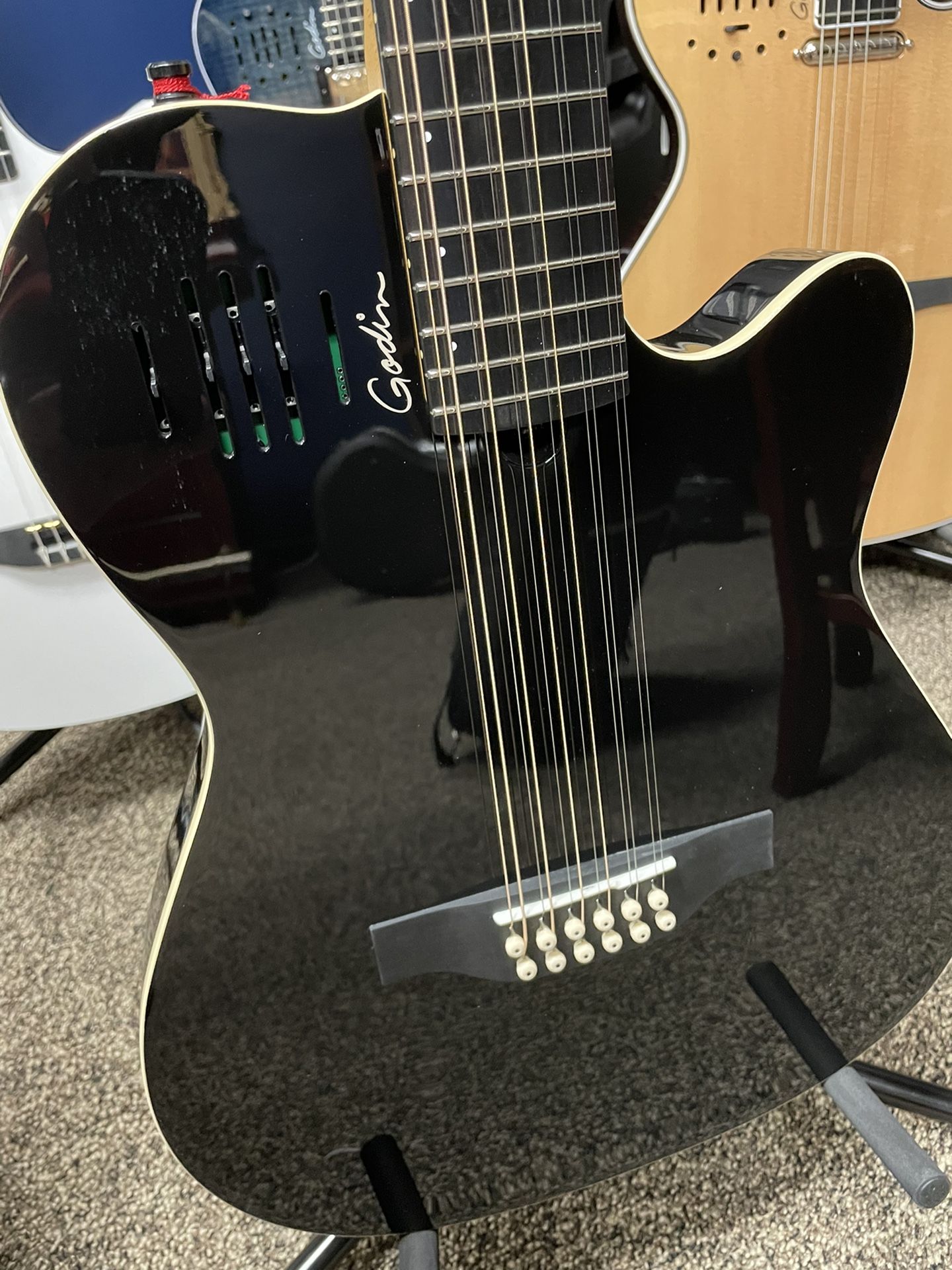 Godin A12 Black New In Box