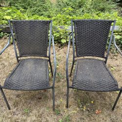 Black Outdoor Chairs