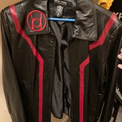 Red Lantern Leather Jacket 
