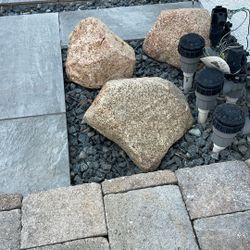 Large Rocks, Backyard Rocks