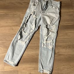 Used Torn Jeans