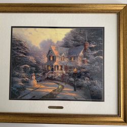 Thomas Kincaid The Night Before Christmas Signed Numbered Litho 2004