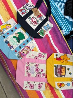 Custom one of one Disney trader joe bags