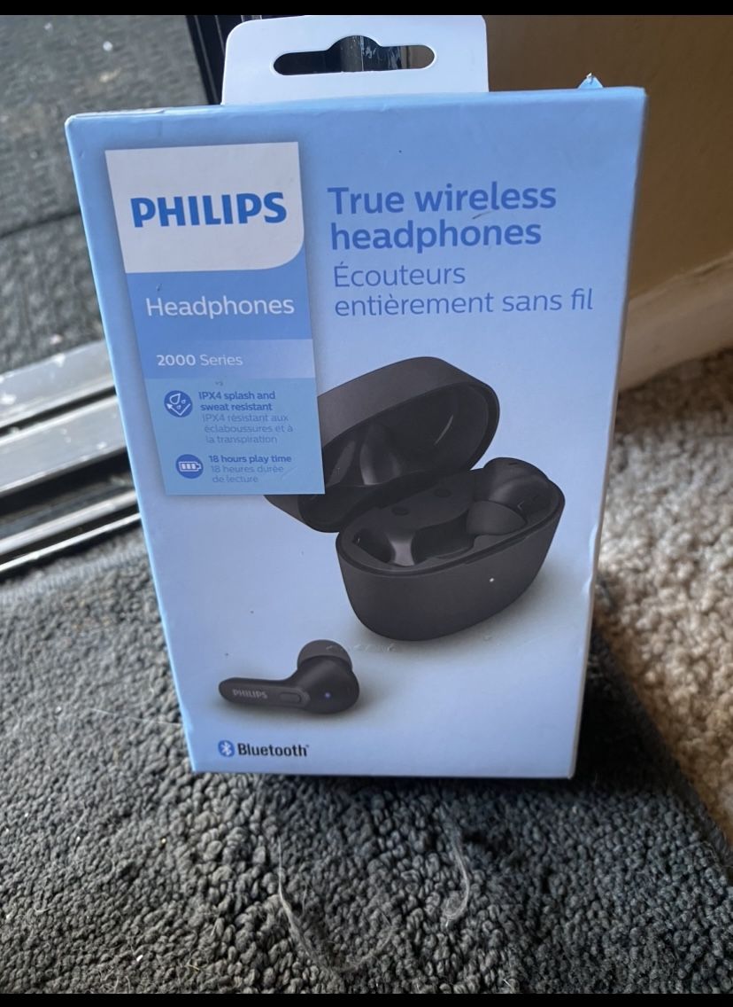Philips Headphones New