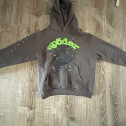 Grey Sp5der Hoodie