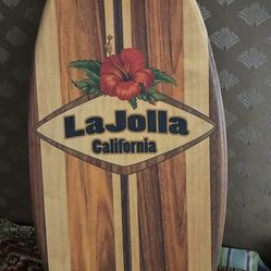 La Jolla California hand made wood souvenir