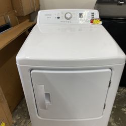 Dryer . Bought New  Works Good But Doesn’t Heat . 