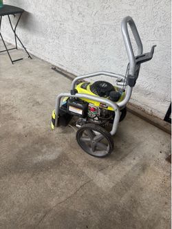 Ryobi pressure washer gas